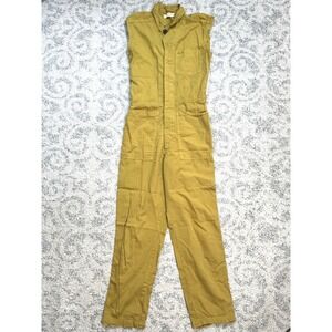 Lucky‎ Brand Surplus Boiler Coveralls Workwear Ripstop Cotton Size XS *READ*